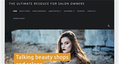 Desktop Screenshot of beauty-learning.co.uk